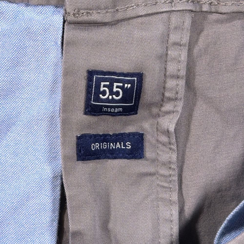 Chubbies Originals Shorts Mens 30 Grey 5.5" Inseam Chino Stretch Casual Summer - Picture 4 of 9